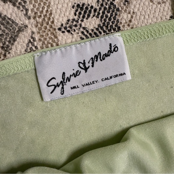 Sylvia & Mado Green Top Y2K - Picture 6 of 6
